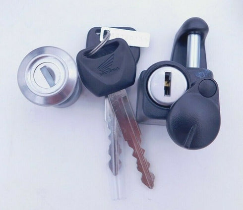 HONDA LOCK SET KEY SWITCH CRF250L/LA 13-2020  IGNITION SEAT LOCK FUEL CAP OEM